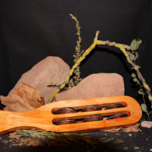 Musikinstrument Jingle Stick Schellenrassel aus Holz