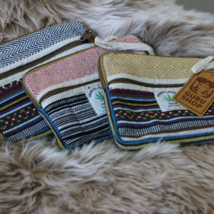 Ethno Kosmetiktasche Baumwolle bunt 12x15x3cm